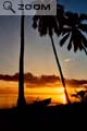 Coucher de soleil sur Moorea