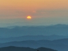 Lever de soleil au Mont Aigoual
